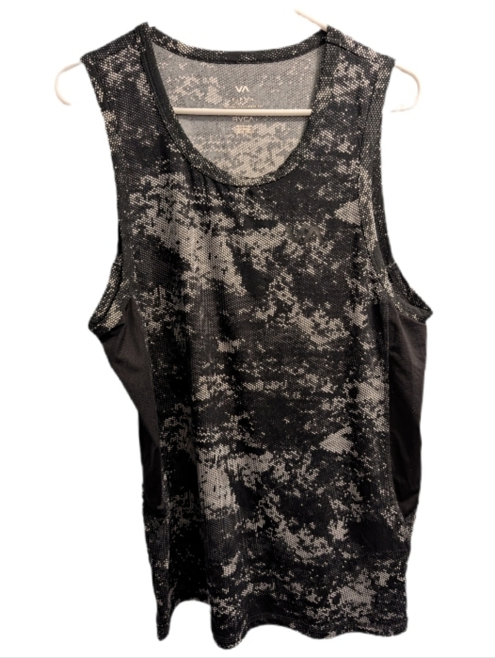 RVCA Black & Gray Performance Tank Men's S